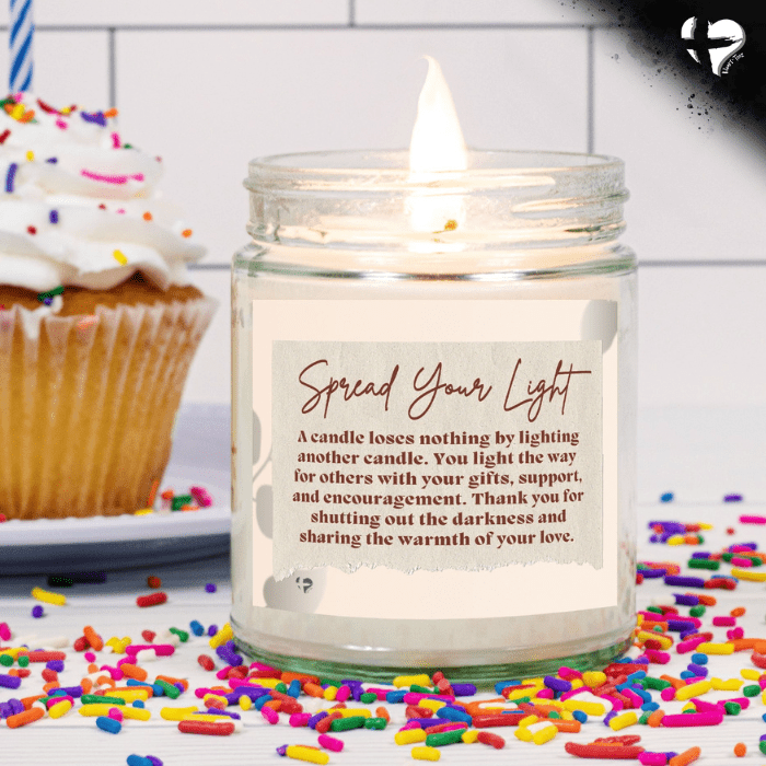 Spread Your Light - Soy Candle - HGF#261SC Candles 