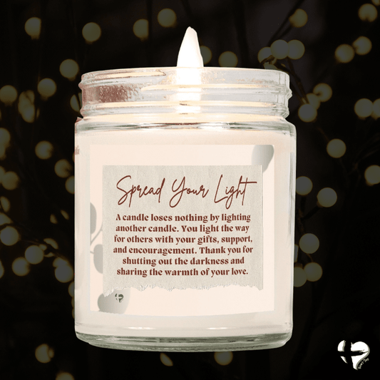 Spread Your Light - Soy Candle - HGF#261SC Candles 