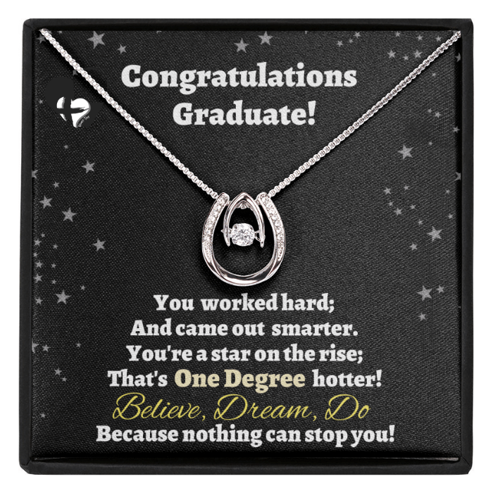 One Degree Hotter Graduation Necklace Custom Standard Box 
