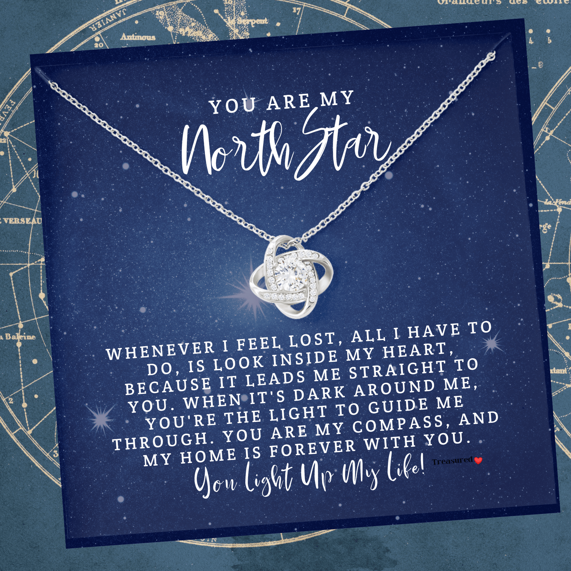 North Star Necklace Jewelry 