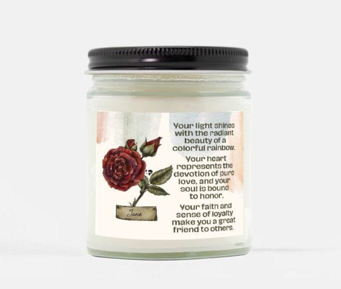 Birth Month Soy Candle - June HGF#255SC Candles 
