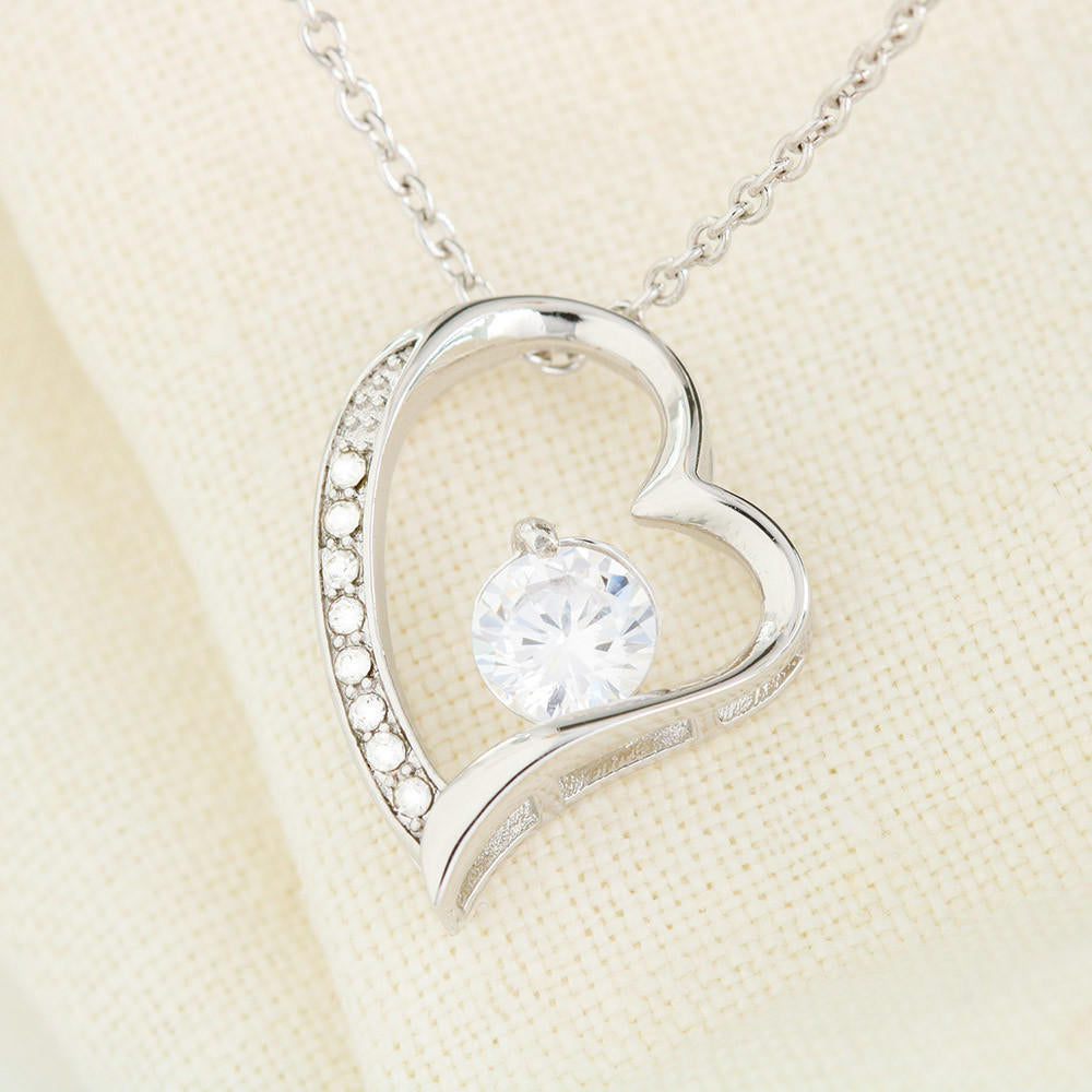 To The Love Of My Life - Heart Necklace Jewelry 