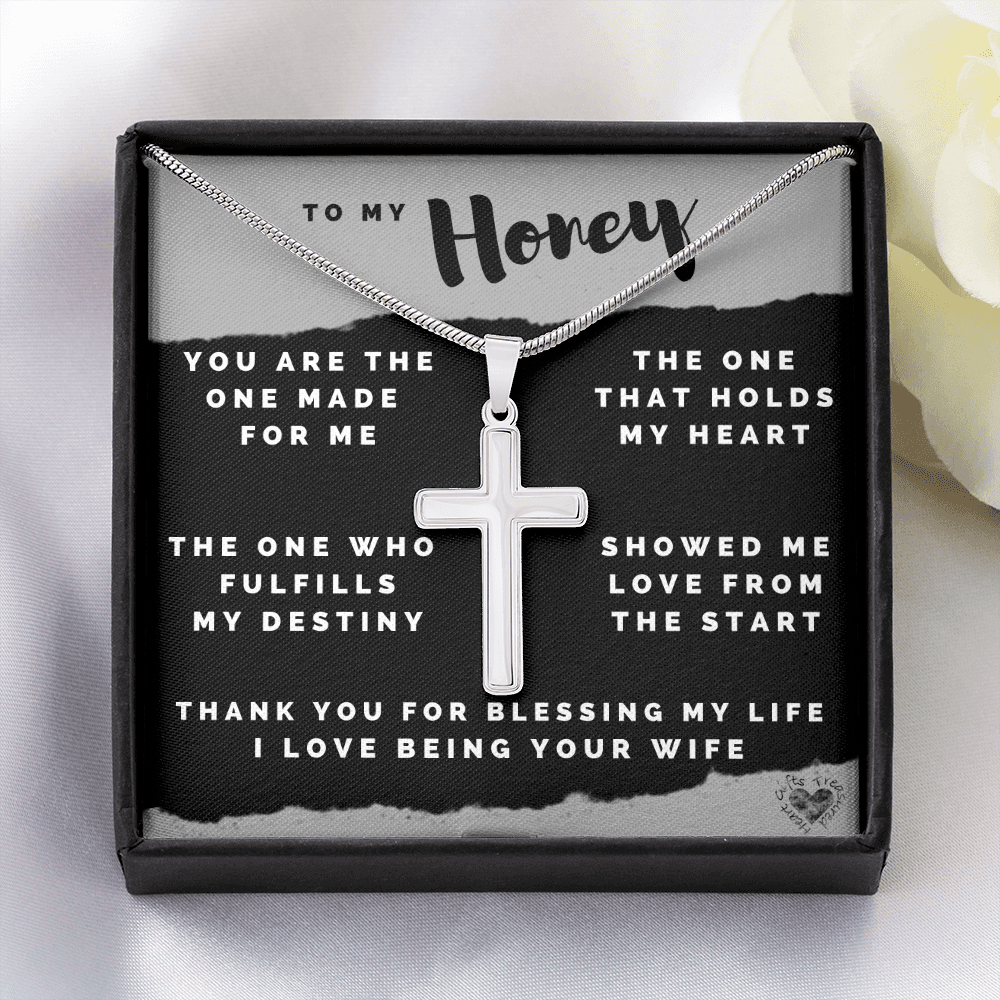 Honey You're Still The One Cross Pendant Jewelry 