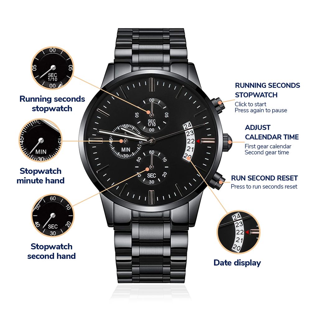 Father In Law - A Father's Love - Engraved Watch HGF#141EW Jewelry 