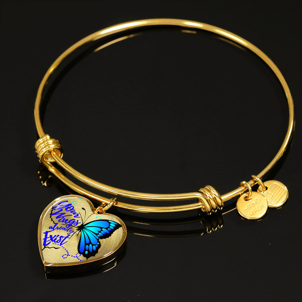 Blue Butterfly Bracelet Jewelry 