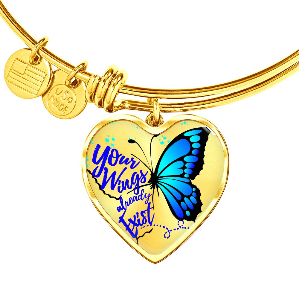 Blue Butterfly Bracelet Jewelry 