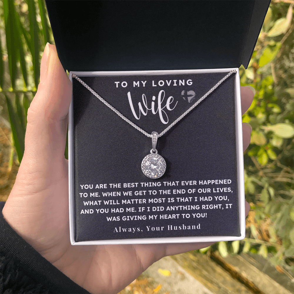 To My Wife - What Matters Most - Eternal Hope HGF93EHb Jewelry 