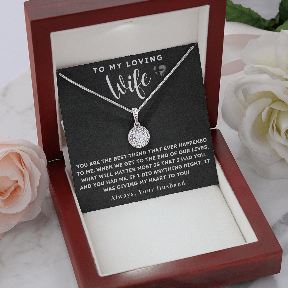 To My Wife - What Matters Most - Eternal Hope HGF93EHb Jewelry 