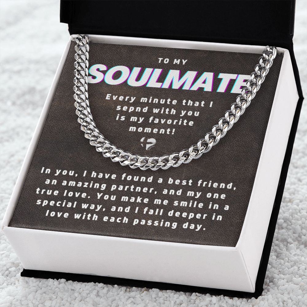 Soulmate - My Favorite Moments-Cuban Chain HGF#193CC To My Jewelry 