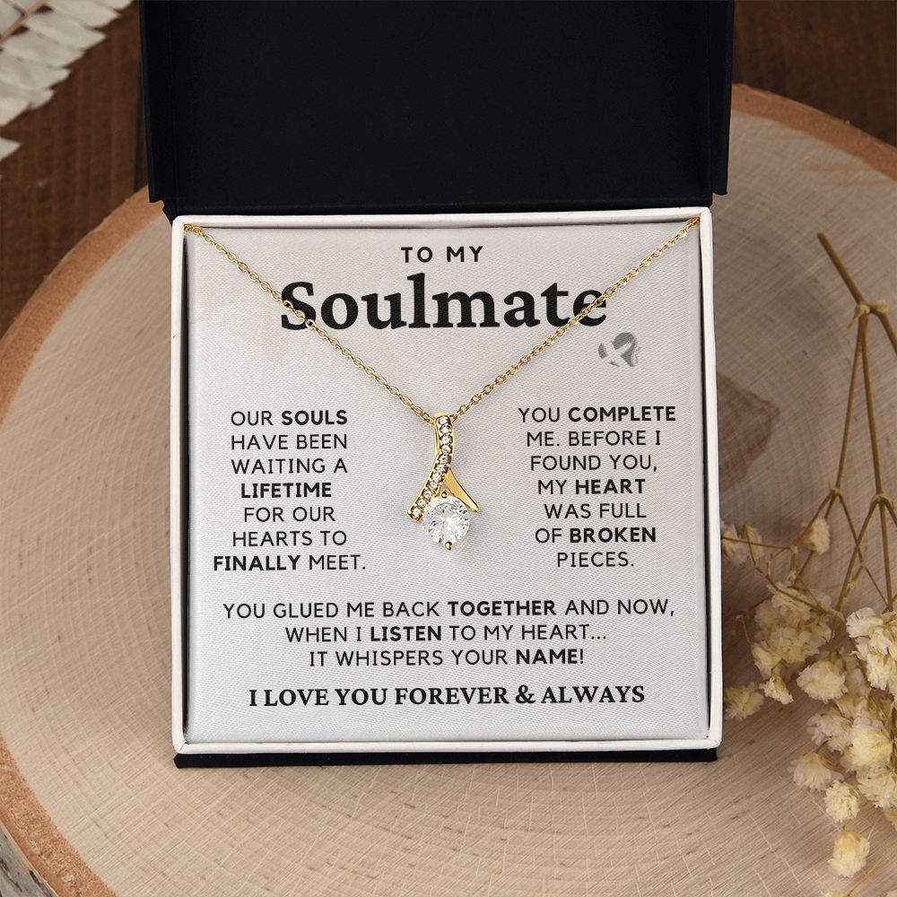 Soulmate - My Heart Whispers - Alluring Beauty Necklace HGF#222AB Jewelry 