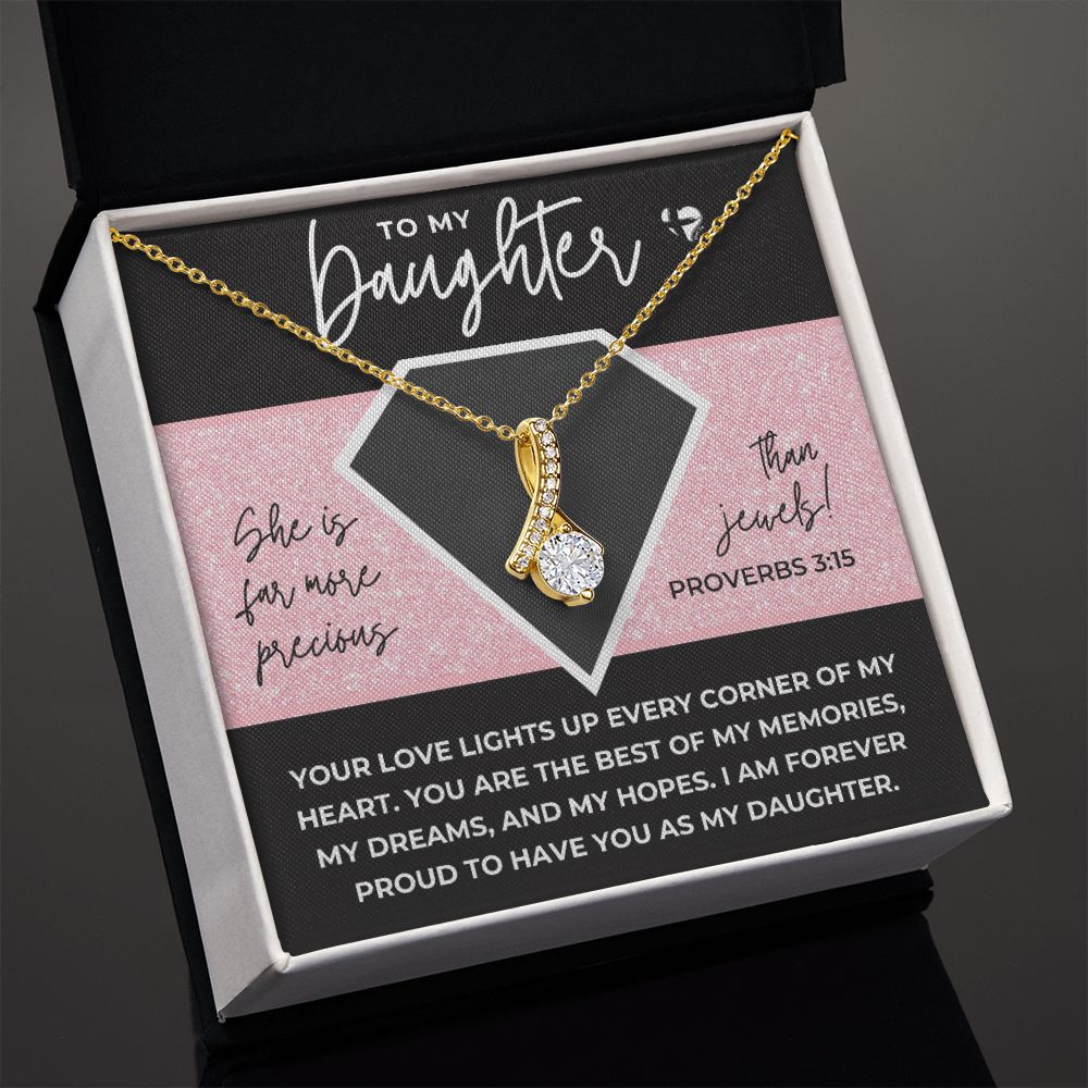 Daughter - Far More Precious Than Jewels- Alluring Beauty HGF#175AB Jewelry 