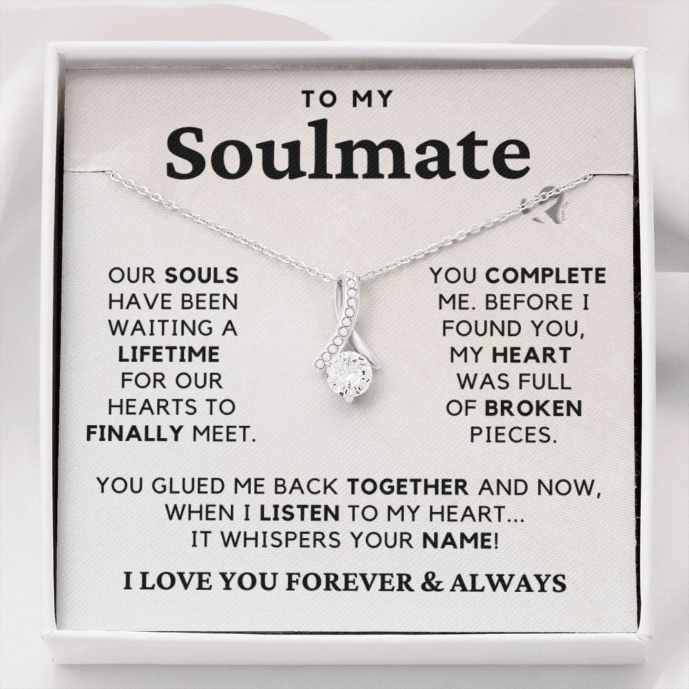 Soulmate - My Heart Whispers - Alluring Beauty Necklace HGF#222AB Jewelry 