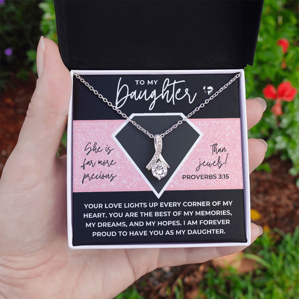Daughter - Far More Precious Than Jewels- Alluring Beauty HGF#175AB Jewelry 