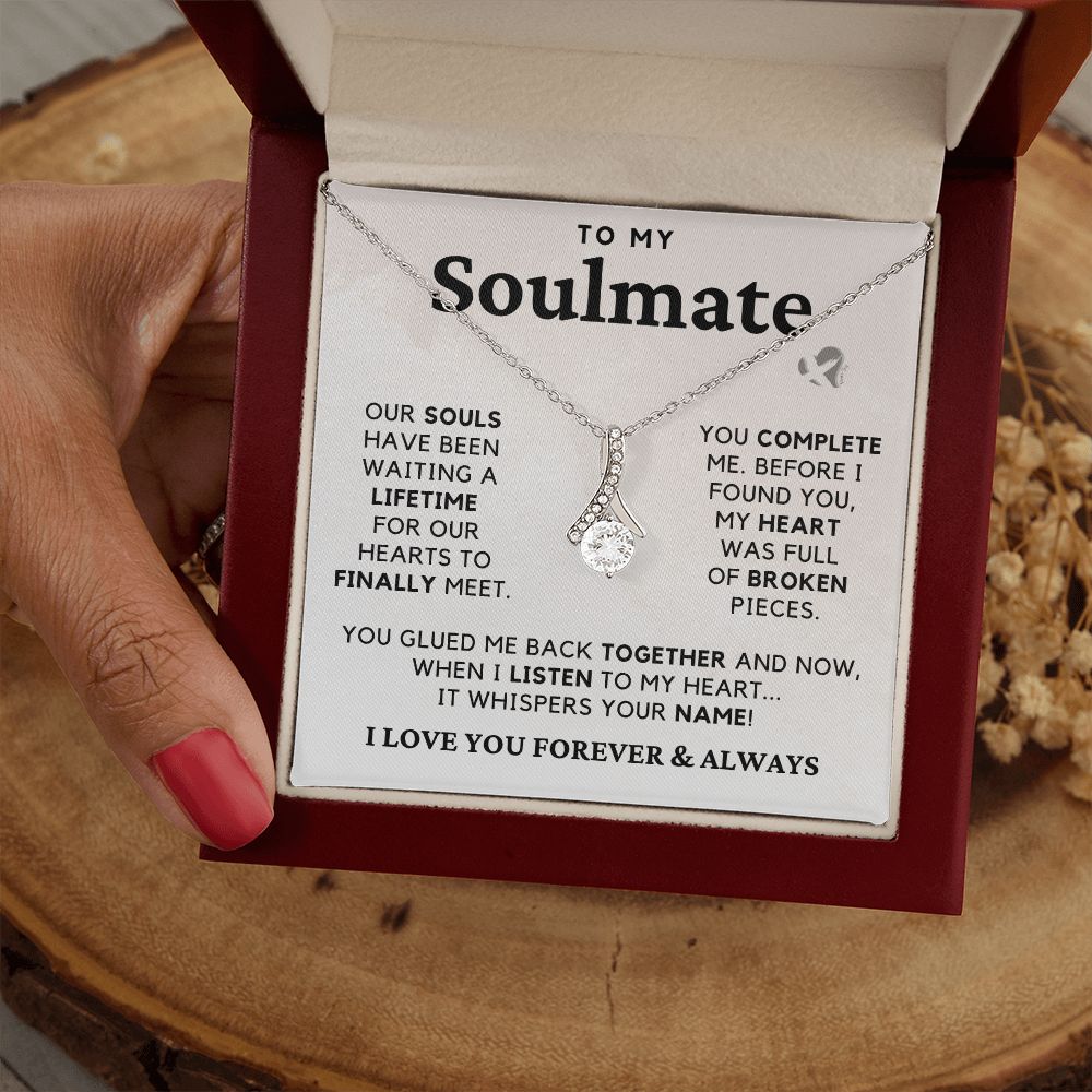 Soulmate - My Heart Whispers - Alluring Beauty Necklace HGF#222AB Jewelry 