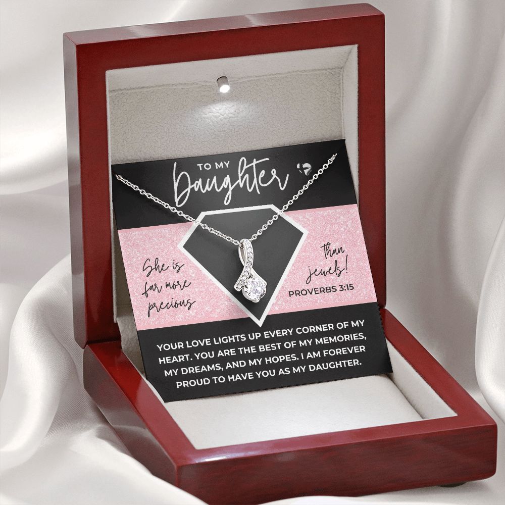 Daughter - Far More Precious Than Jewels- Alluring Beauty HGF#175AB Jewelry 
