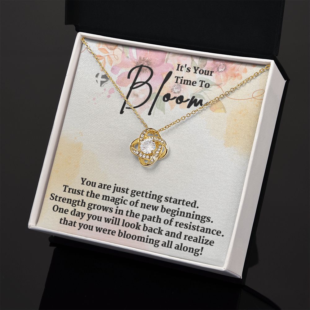 Bloom Into New Beginnings - Love Knot HGF#158AB Jewelry 