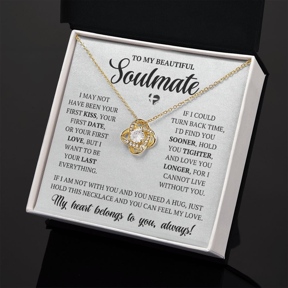 Soulmate - Your Last Everything - Love Knot Necklace HGF#251LK Jewelry 