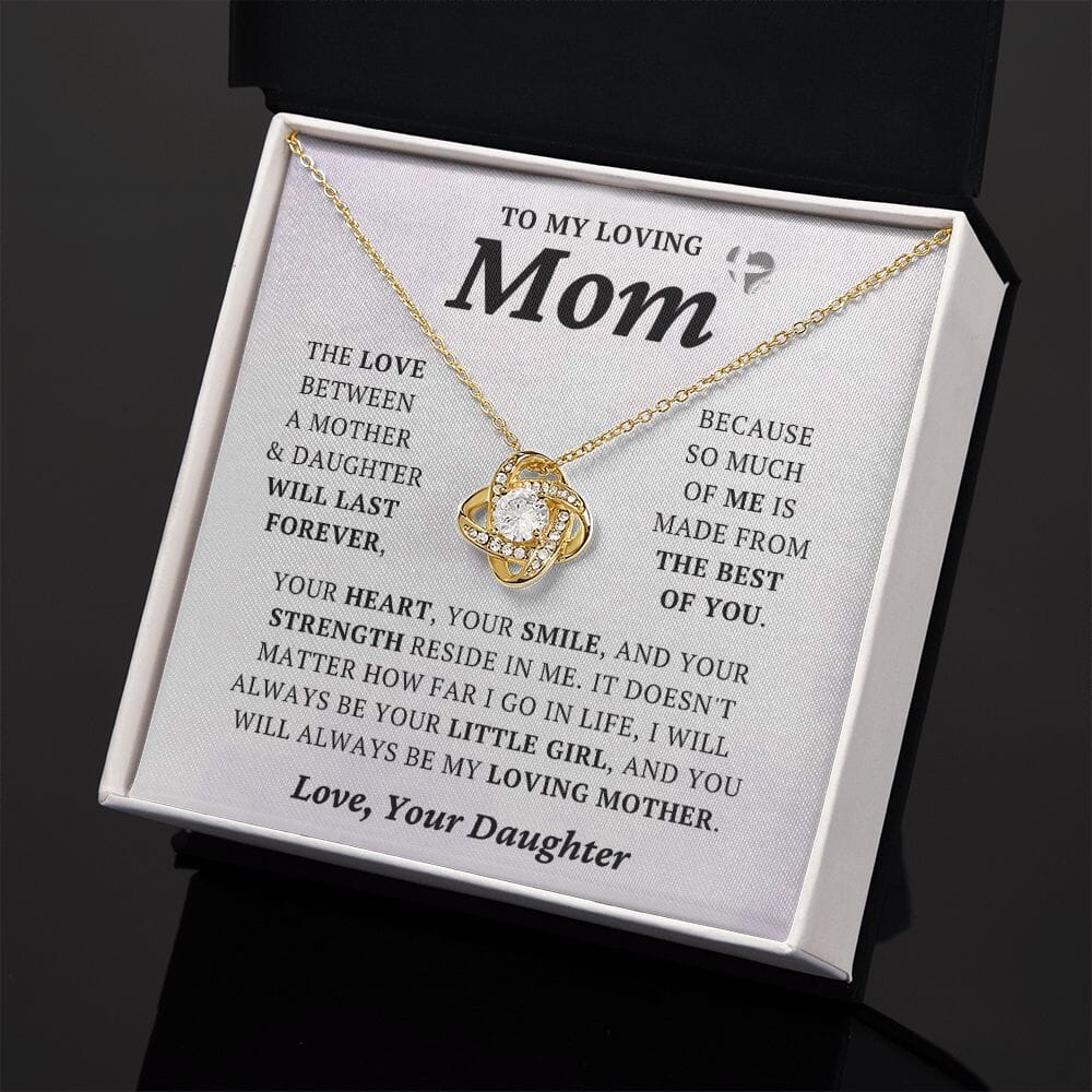 Mom From Daughter - I'm The Best Of You - Love Knot HGF#243LK Jewelry 