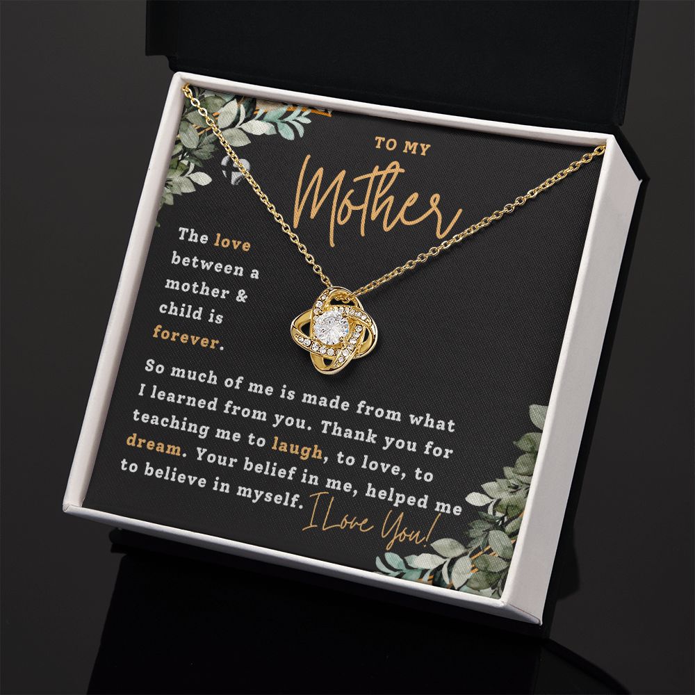 Mother Necklace - Made From You - Love Knot HGF#178LK Jewelry 