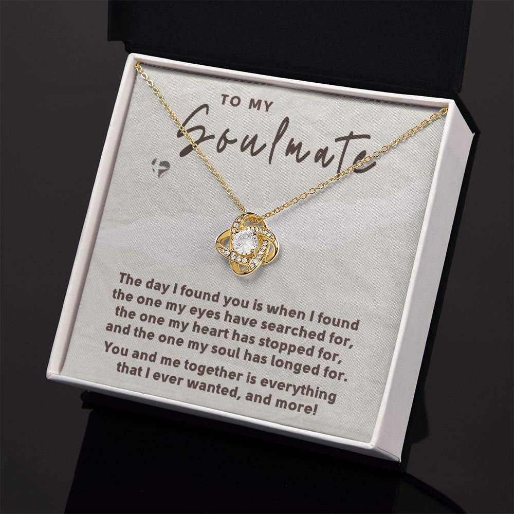 Soulmate - The Day I Found You - Love Knot HGF#171LK Jewelry 