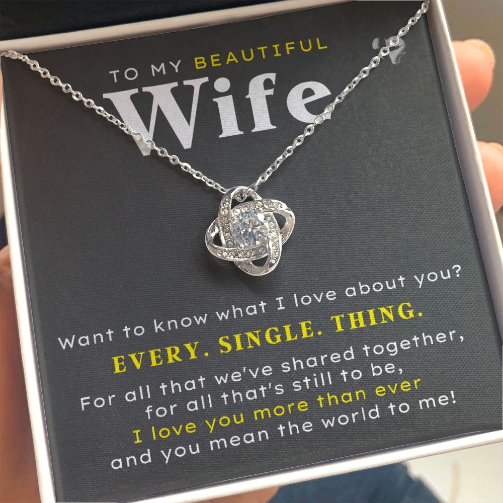 HGF#206LKv2 Beautiful Wife - Every Single Thing Jewelry 