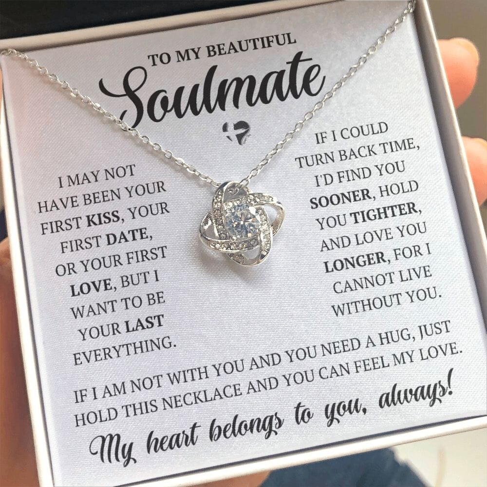 Soulmate - Your Last Everything - Love Knot Necklace HGF#251LK Jewelry 