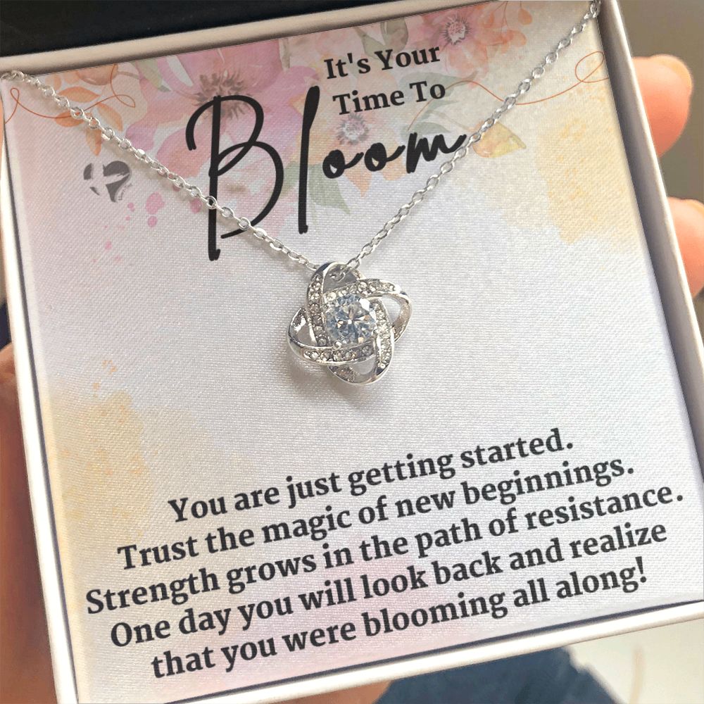 Bloom Into New Beginnings - Love Knot HGF#158AB Jewelry 
