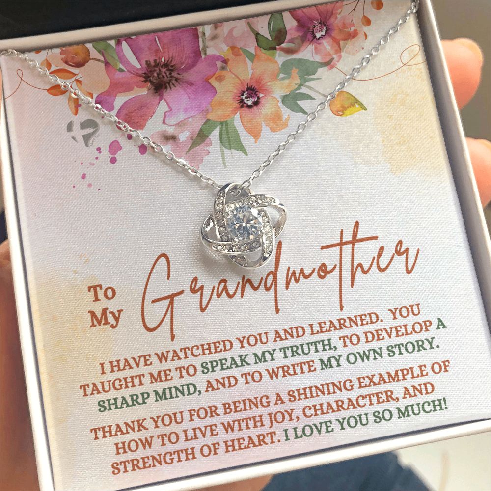 Grandmother's Shining Example - Love Knot S&G HGF#145LK Jewelry 