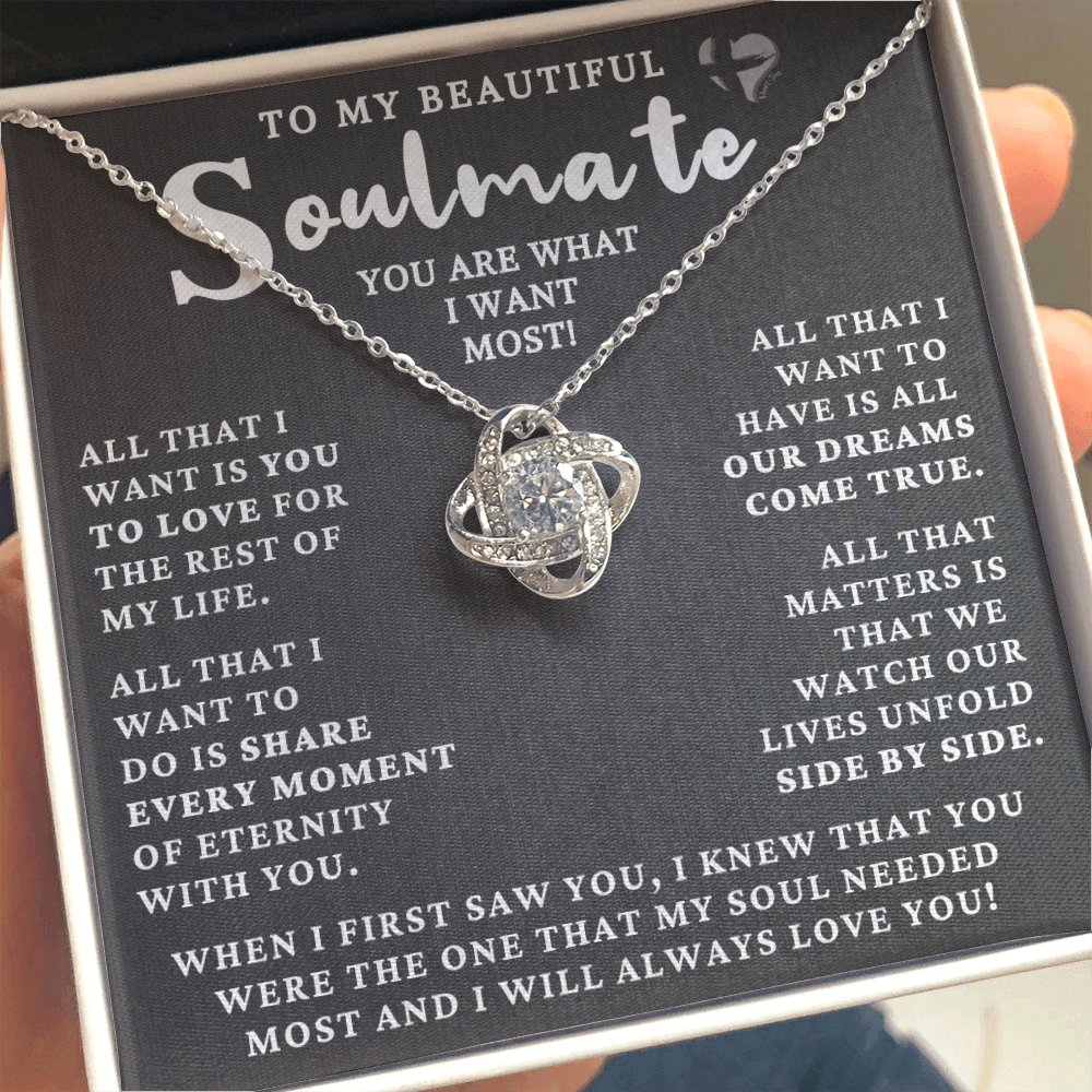 Soulmate - What I Want Most - Love Knot S&G HGF#139LK Jewelry 