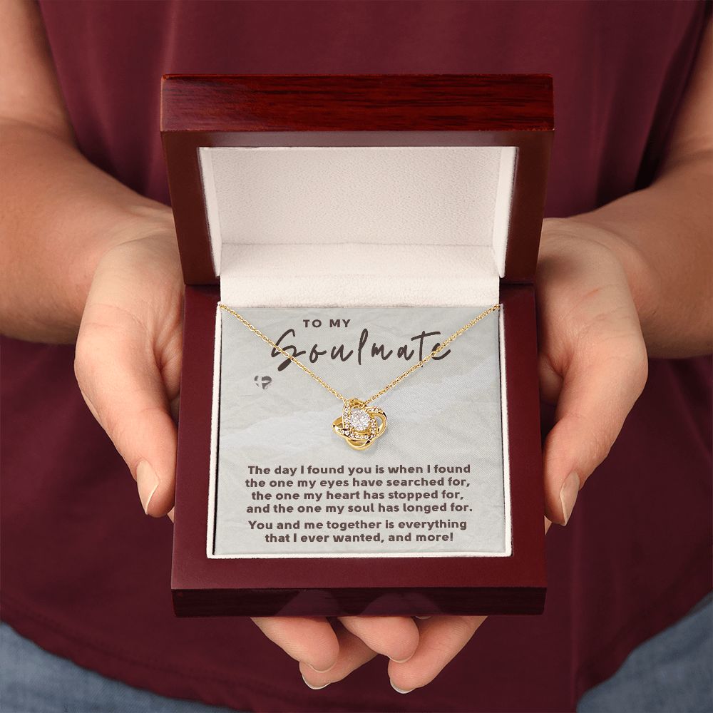 Soulmate - The Day I Found You - Love Knot HGF#171LK Jewelry 