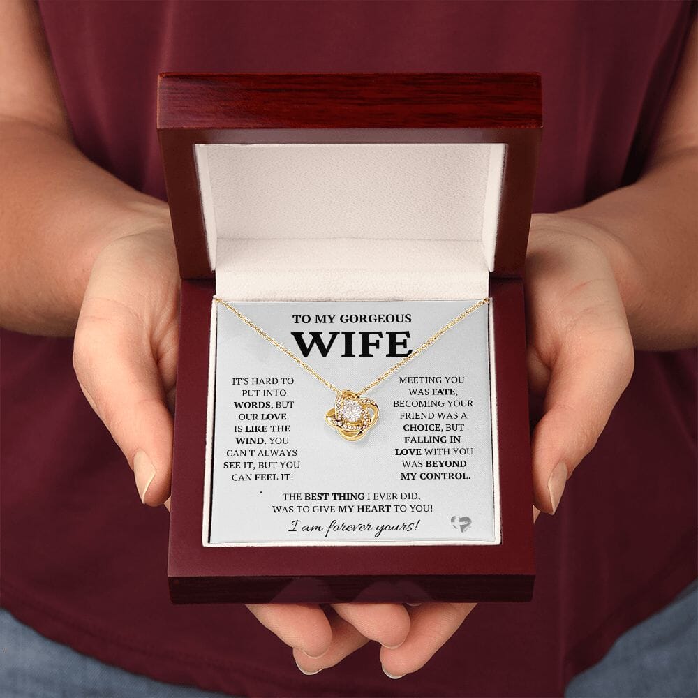 Wife - Love Like The Wind - Love Knot HGF#228LK-P2V4 Jewelry 