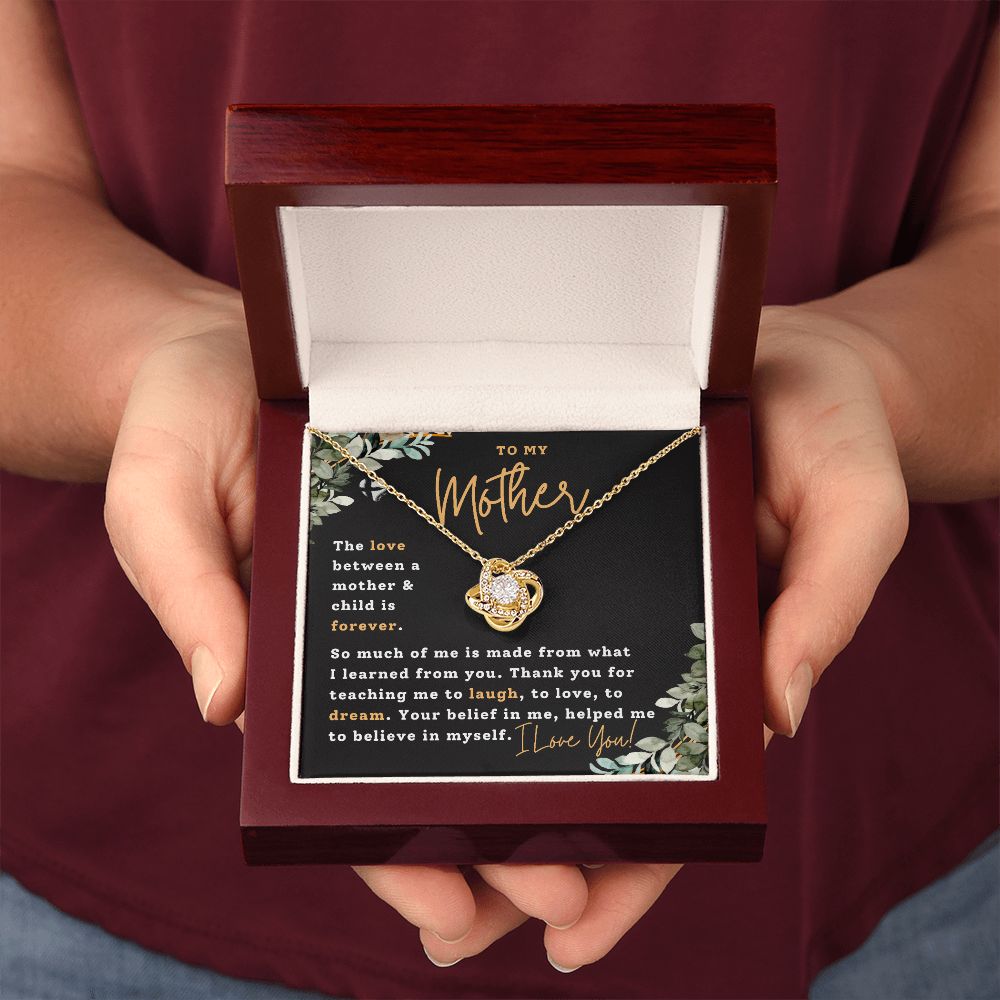 Mother Necklace - Made From You - Love Knot HGF#178LK Jewelry 
