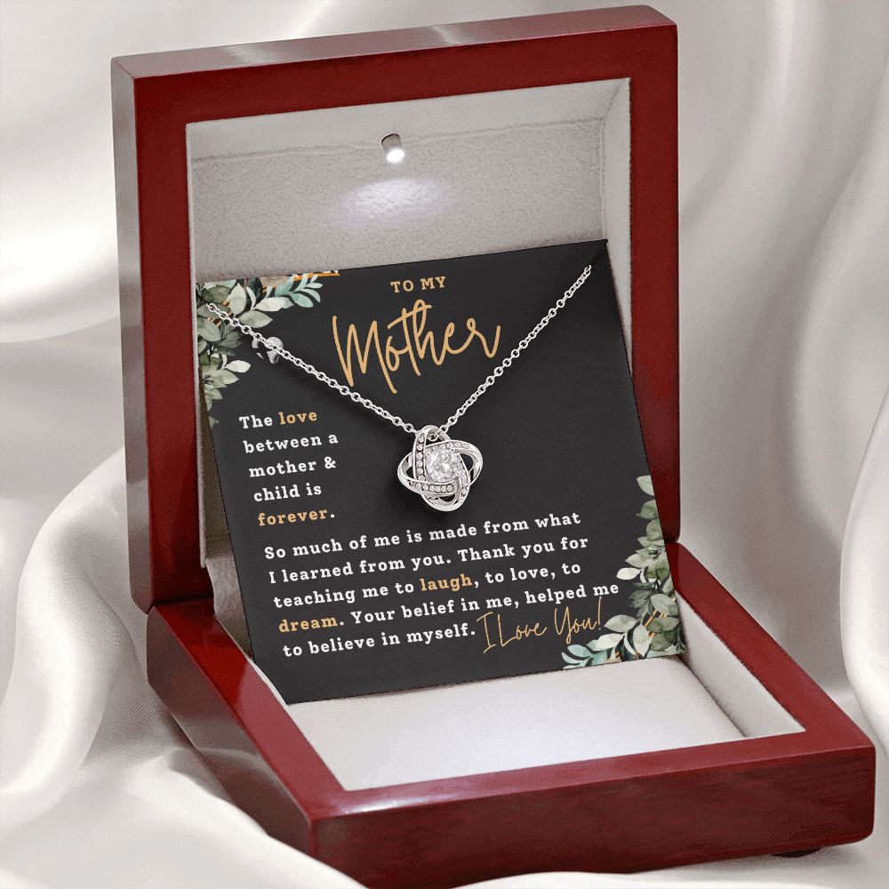 Mother Necklace - Made From You - Love Knot HGF#178LK Jewelry 