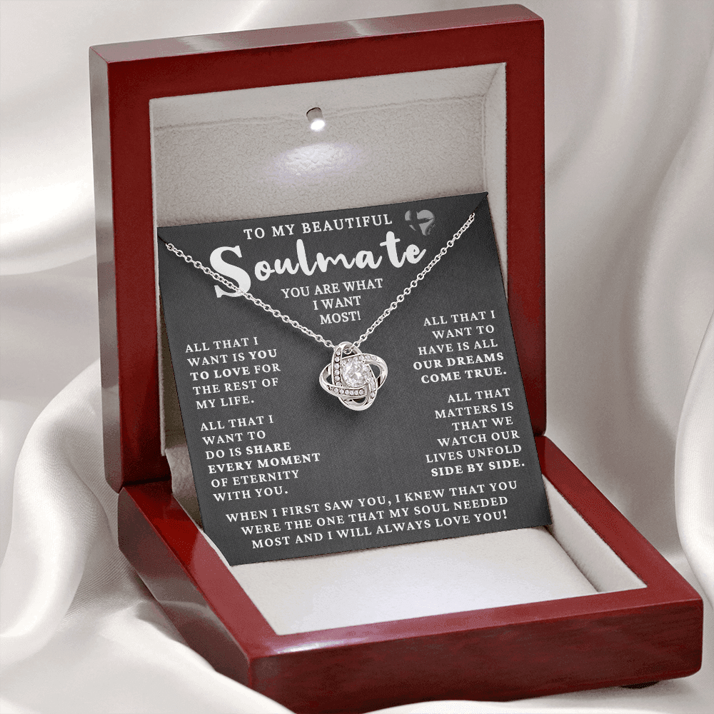 Soulmate - What I Want Most - Love Knot S&G HGF#139LK Jewelry 