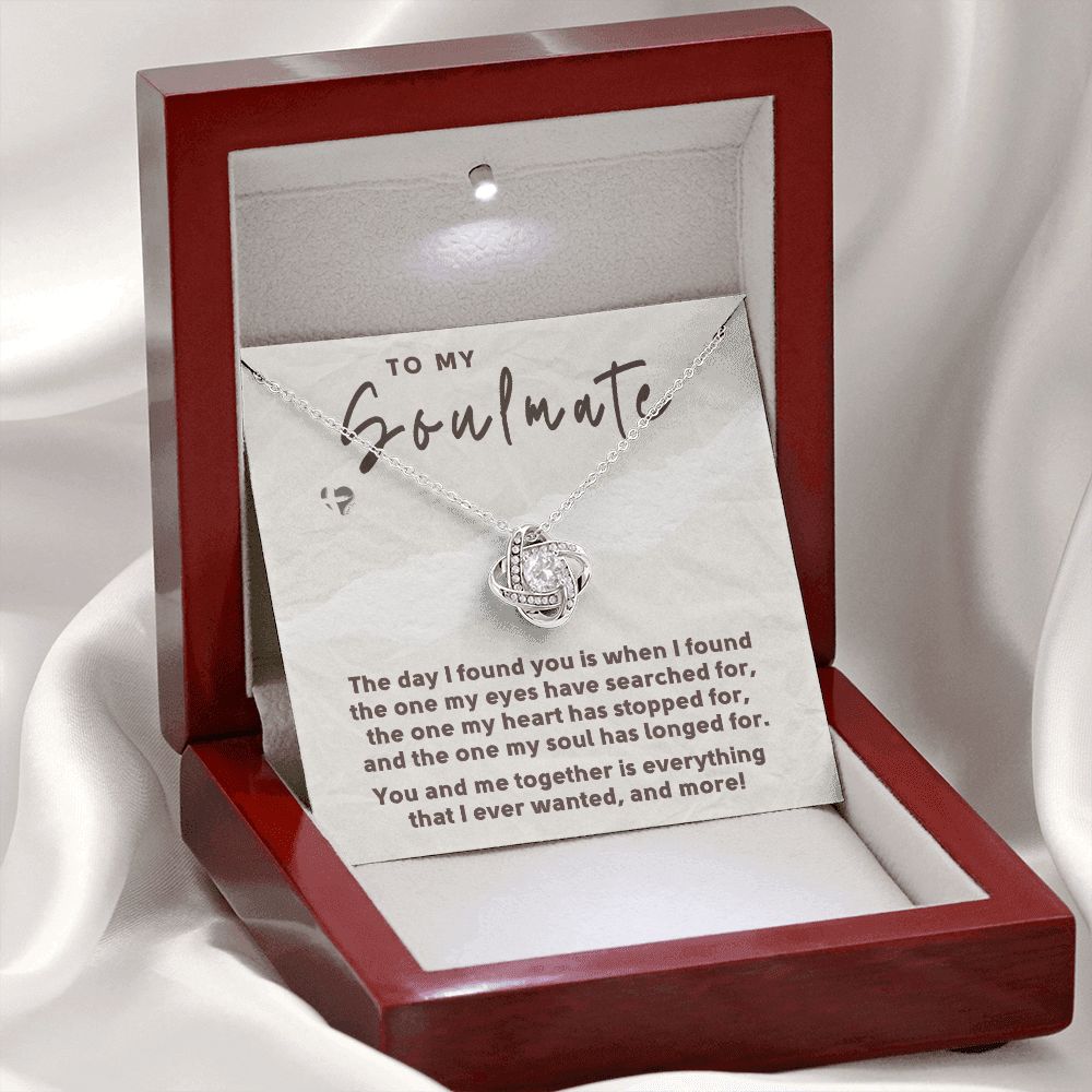 Soulmate - The Day I Found You - Love Knot HGF#171LK Jewelry 
