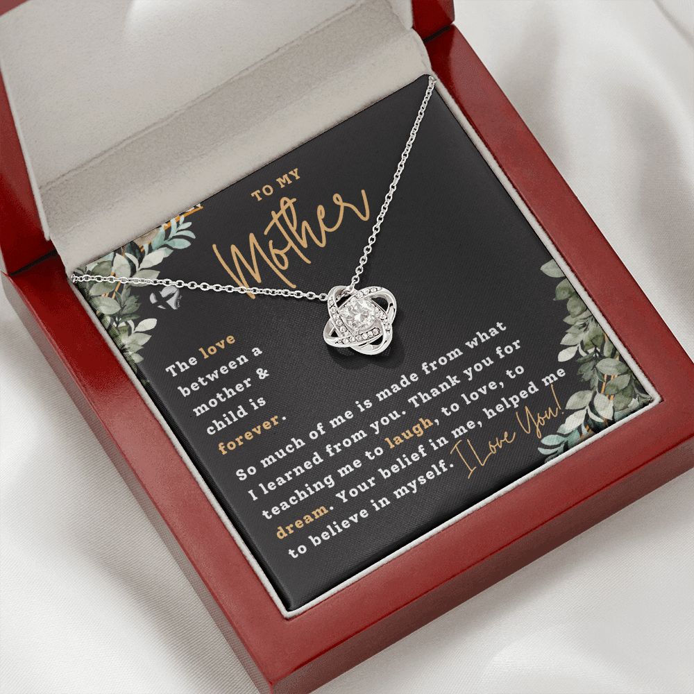 Mother Necklace - Made From You - Love Knot HGF#178LK Jewelry 