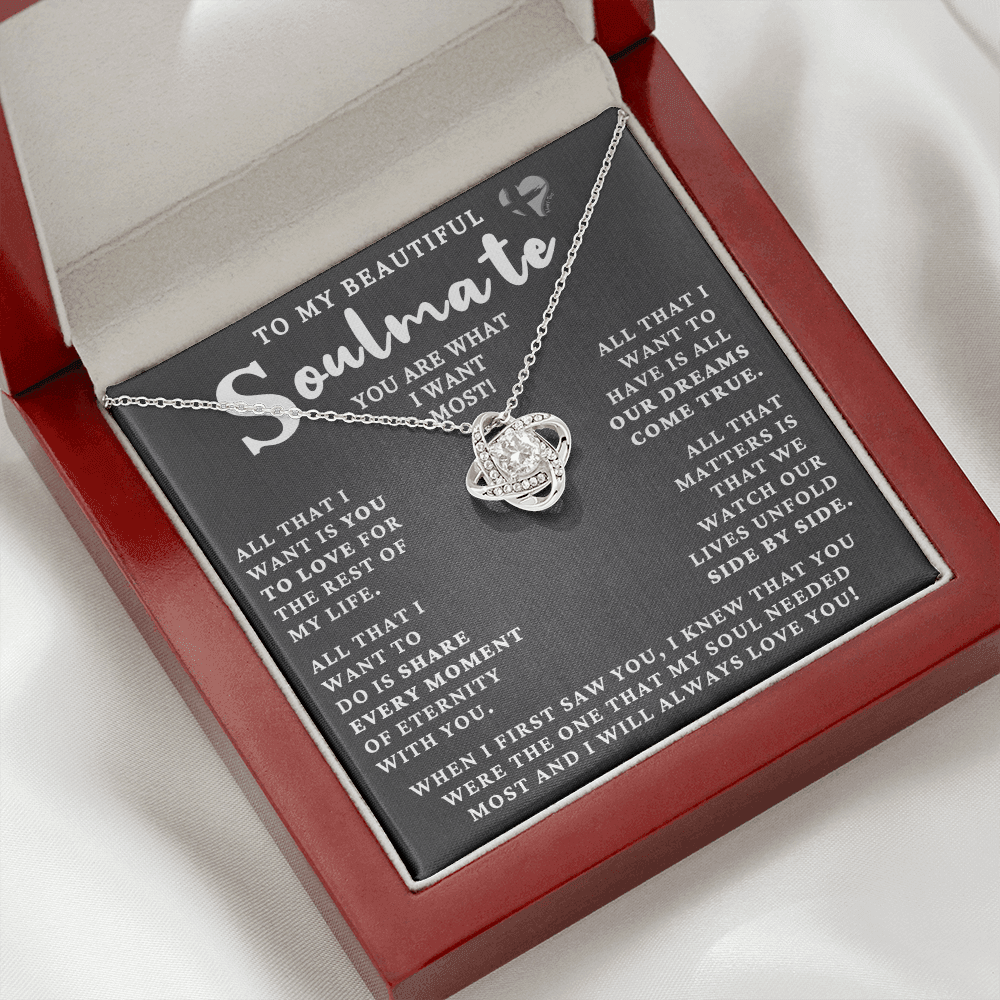 Soulmate - What I Want Most - Love Knot S&G HGF#139LK Jewelry 