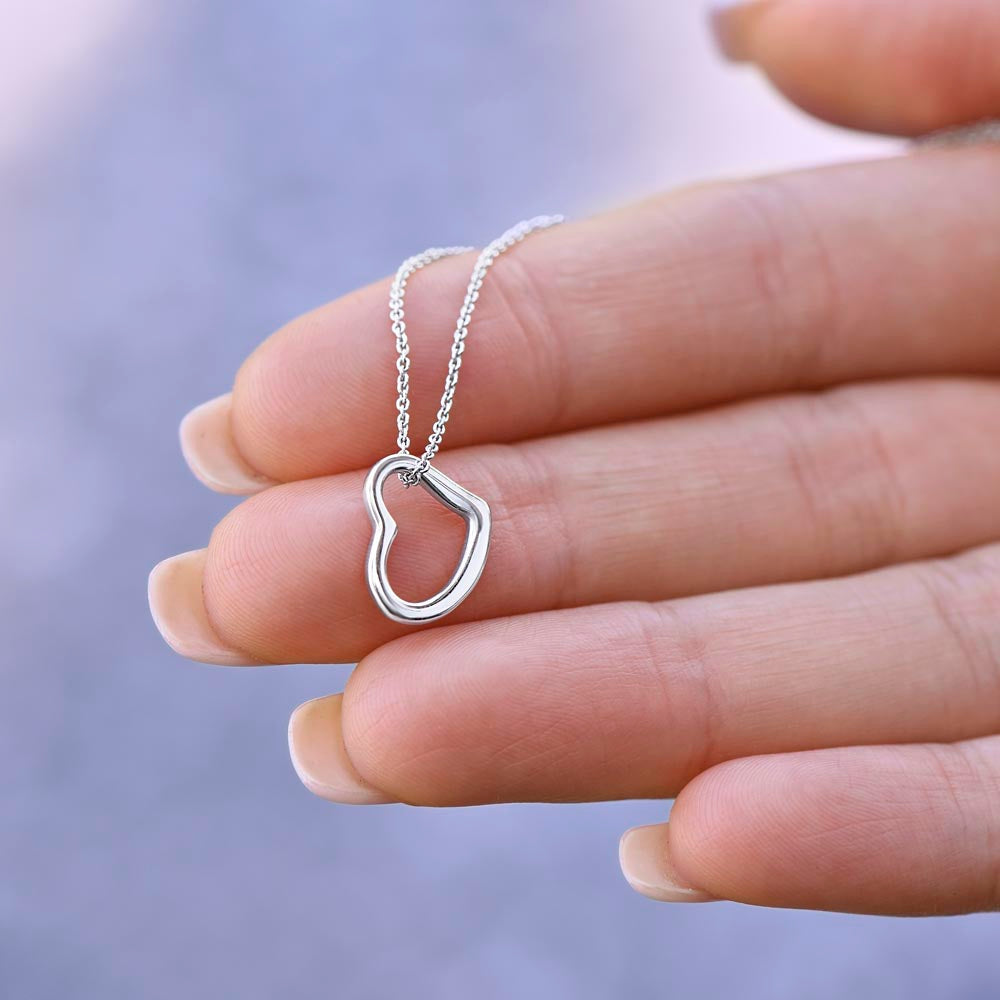 Granddaughter - Heart of Gold - Delicate Heart HGF#129DHb1 Jewelry 
