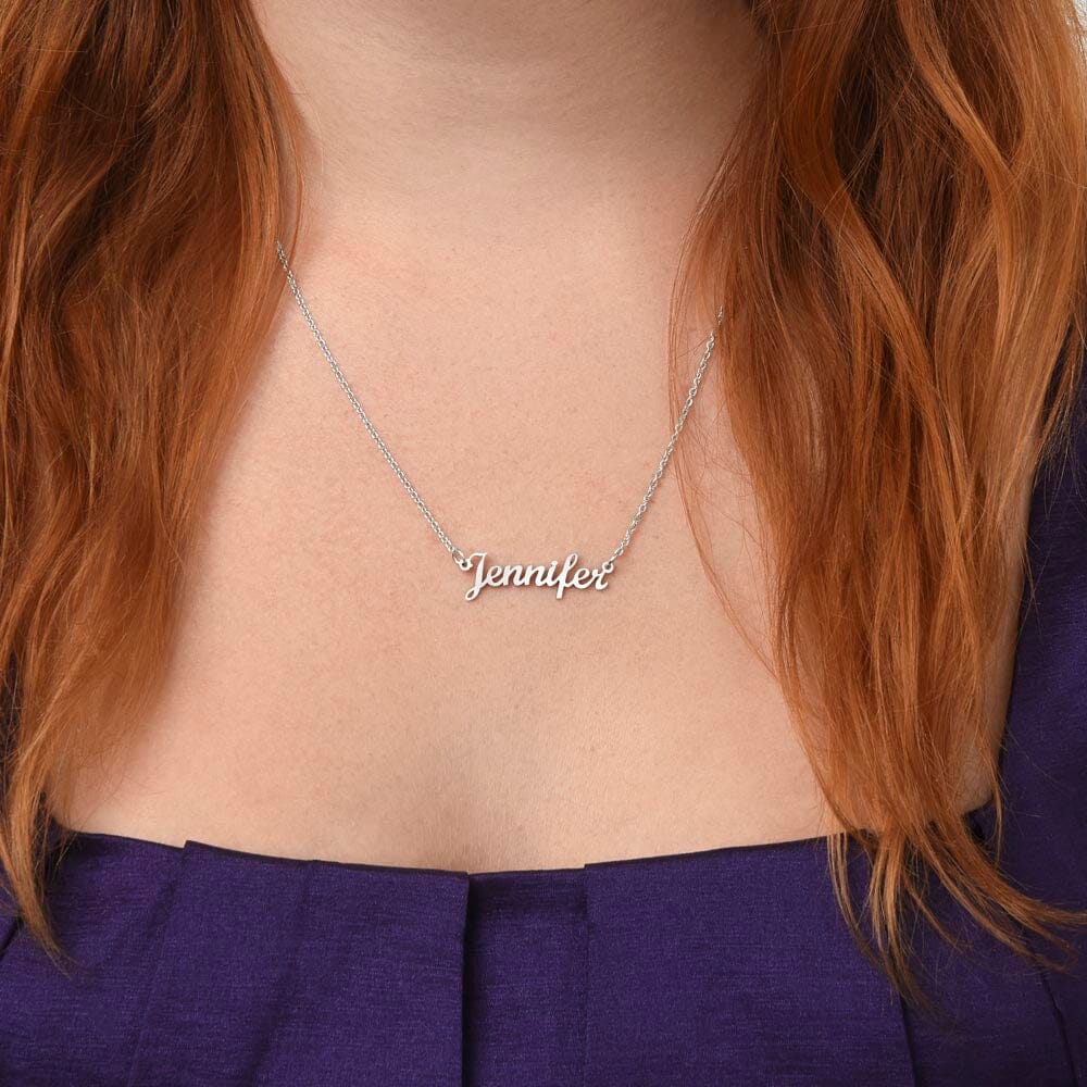 Name Necklace Jewelry 