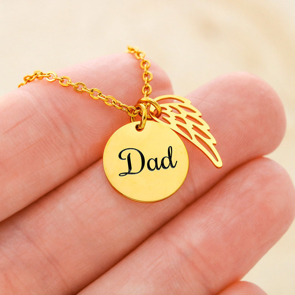 Remembering Dad Necklace Jewelry 