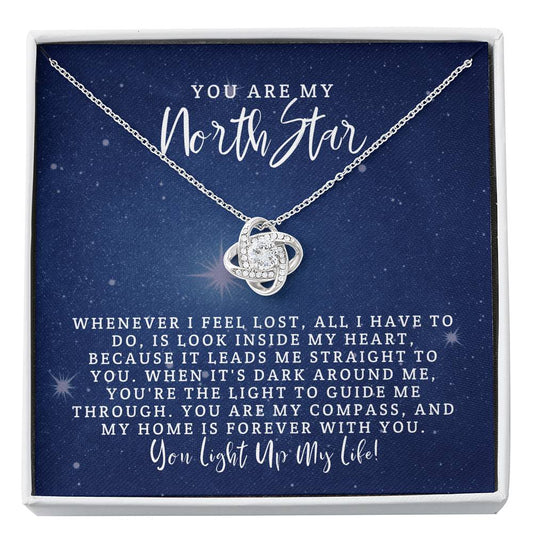 North Star Necklace Jewelry Standard Gift Box
