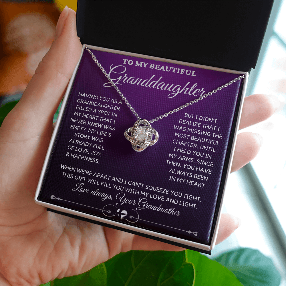 Granddaughter - Missing Chapter - Love Knot Jewelry 