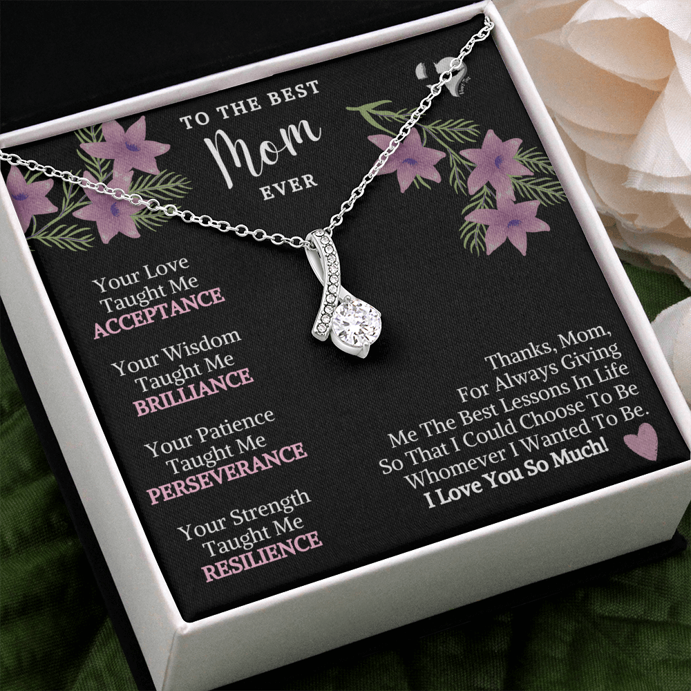 Mom - Thanks For The Life Lessons - Alluring Beauty RHGF#68 Jewelry 