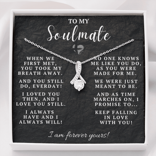 Soulmate - Then and Now - Forever Yours Alluring Beauty HGF96AB Jewelry 