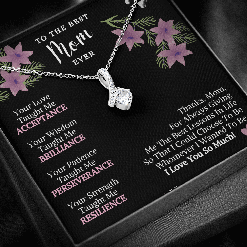 Mom - Thanks For The Life Lessons - Alluring Beauty RHGF#68 Jewelry 