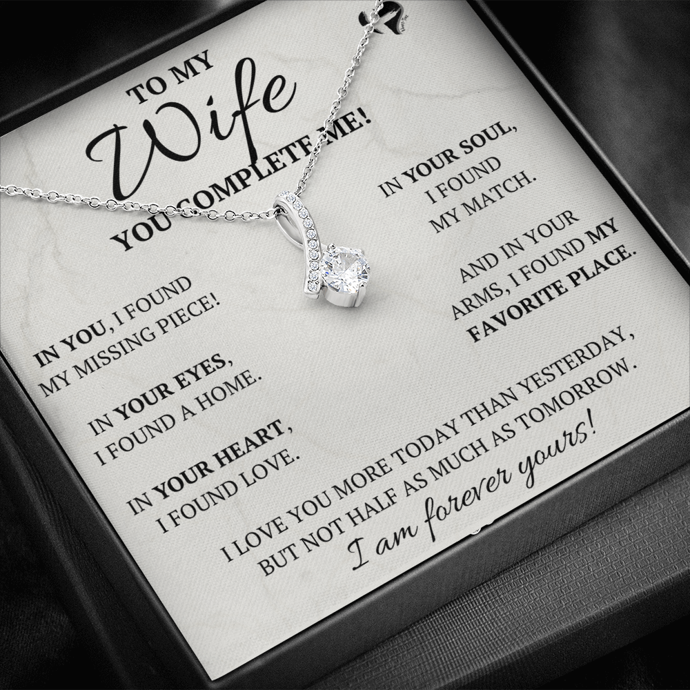 To My Wife - My Missing Piece - Alluring Beauty HGF90AB Jewelry 