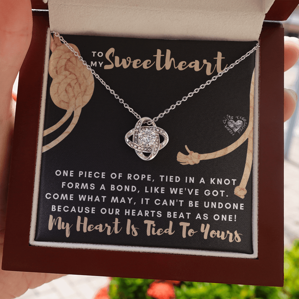 Sweetheart - Our Bond - Love Knot Necklace 100C21 Jewelry 