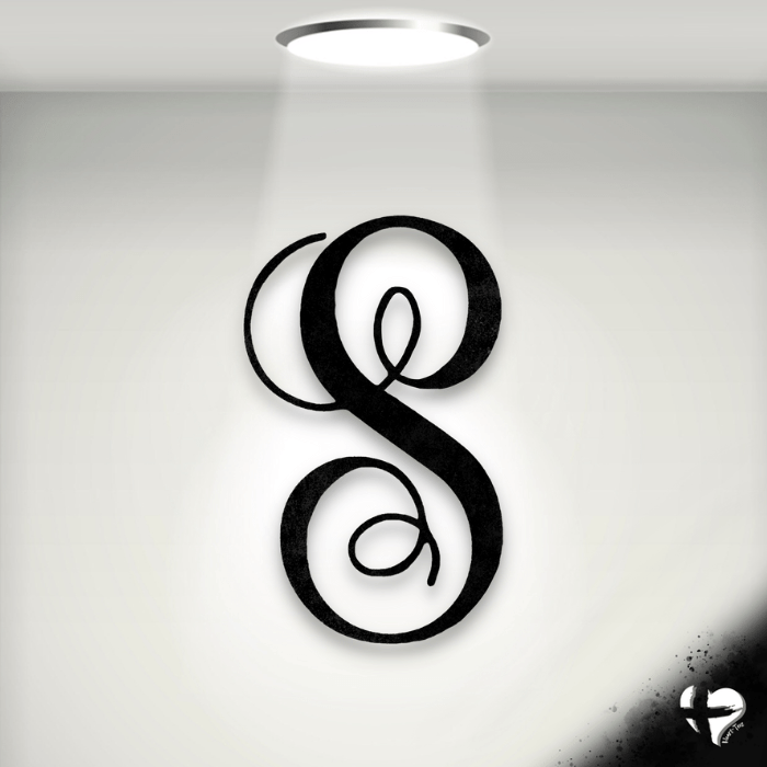 Fancy S Letter