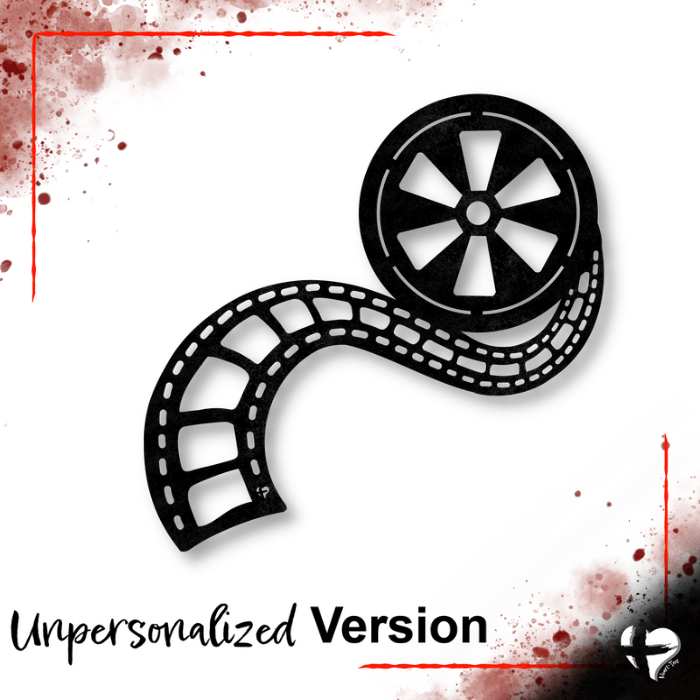 Movie Theatre Sign | Film Reel Wall Art 
