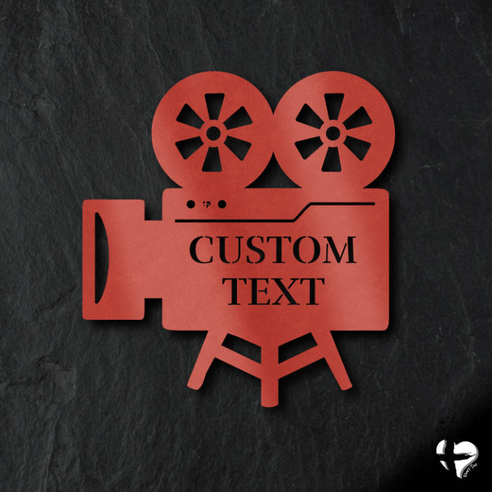 Movie Theatre Sign  Film Reel – Heart-Teez